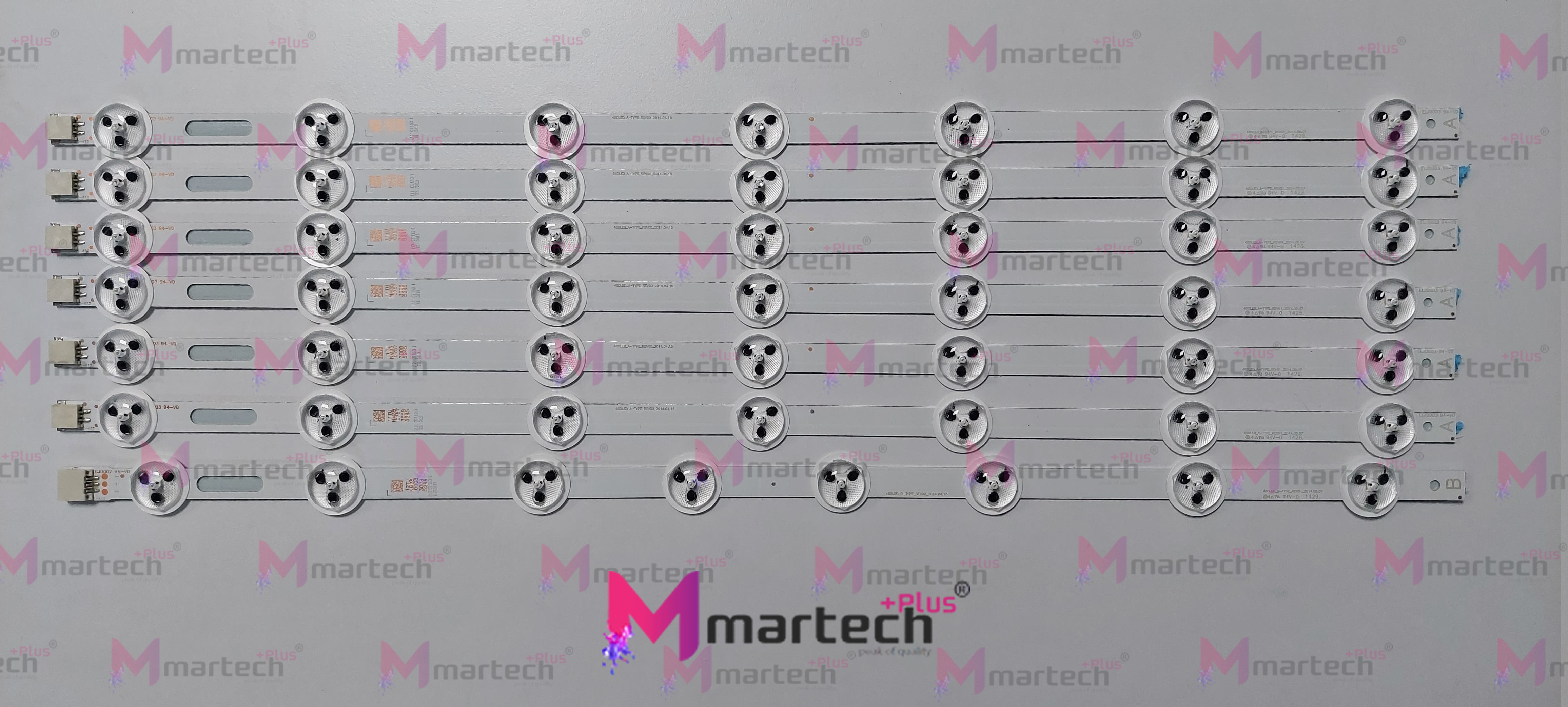 VESTEL 49DLED A-TYPE B-TYPE   VES490UNDL LED BAR    