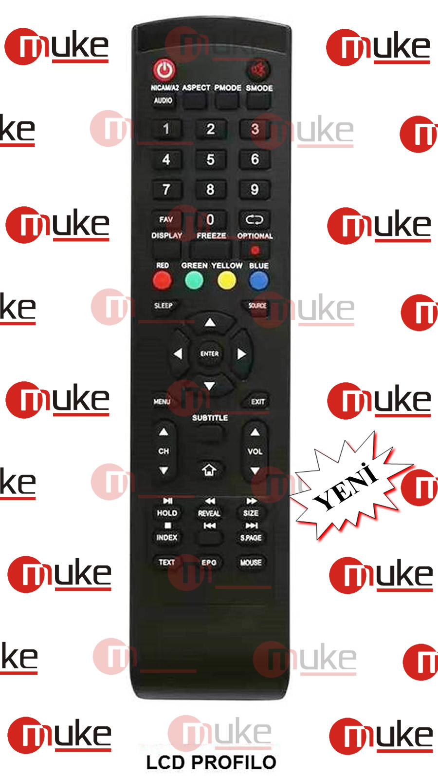 LCD TV KUMANDALARI PROFİLO