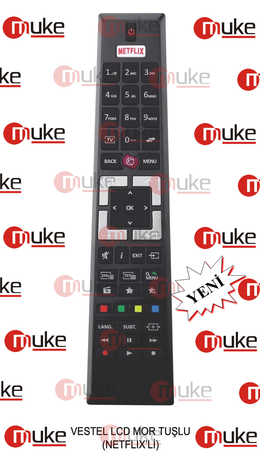 VESTEL REGAL LED TV KUMANDA NETFLİX 