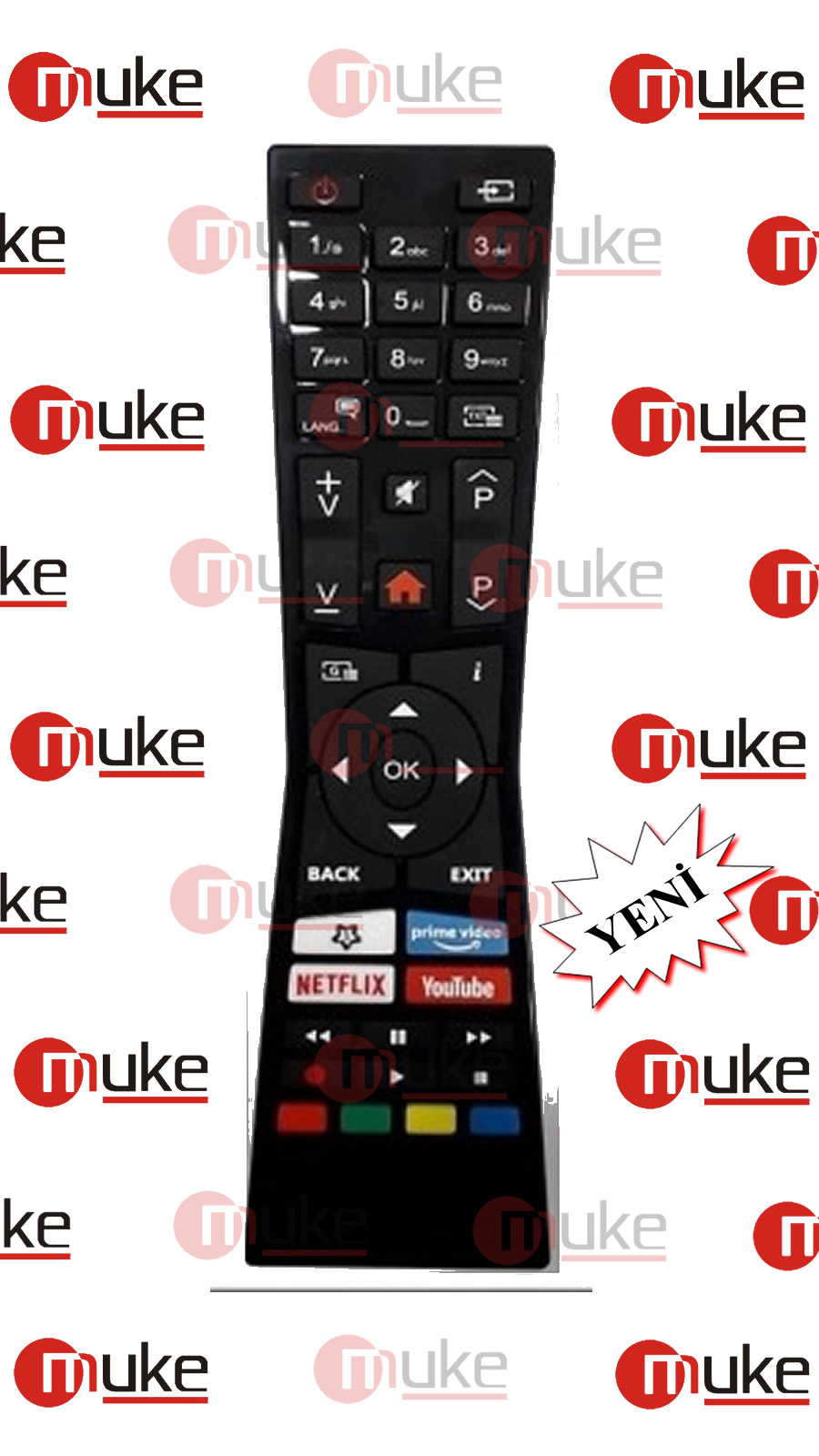 VESTEL REGAL LED TV KUMANDA NETFLİX PRİME YOUTUBE 