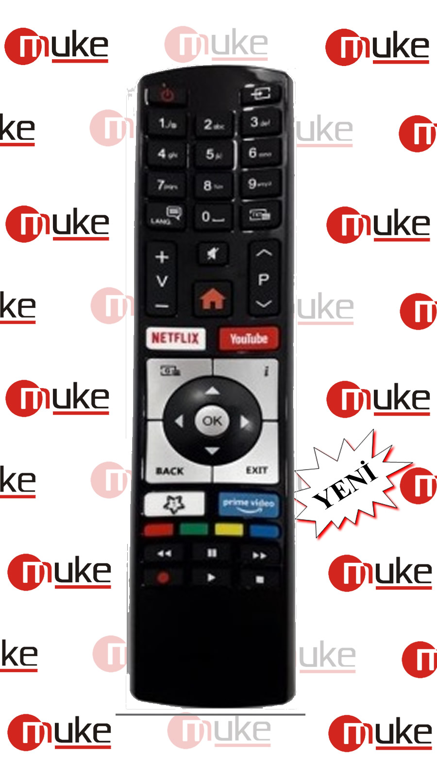 VESTEL REGAL LED TV KUMANDA NETFLİX PRİME YOUTUBE 