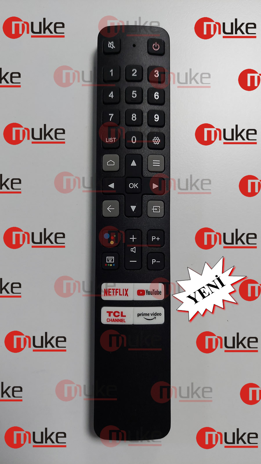 TCL 55C715 QLED Android TV için uzaktan Kumanda