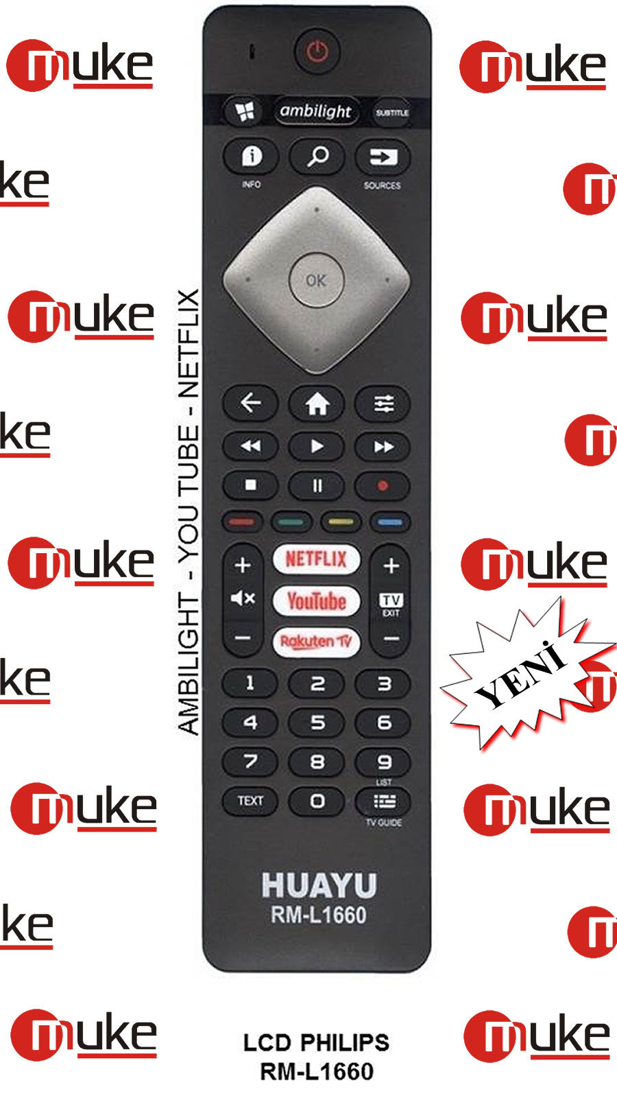 PHILIPS SMART TV NETFLİX YOUTUBE LED TV KUMANDA